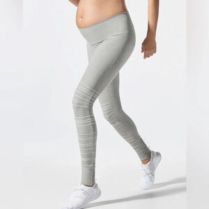 Blanqi SportSupport Hipster Cuffed Leggings in Dove Grey - Size XL